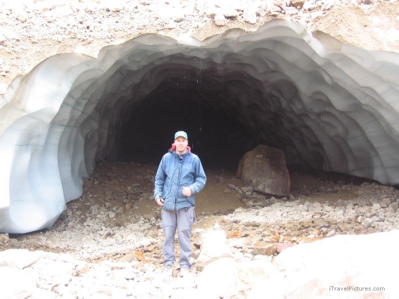 Jasper national park Edith Cavell ice cave