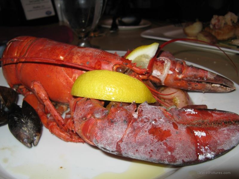 Halifax lobster food lemon
