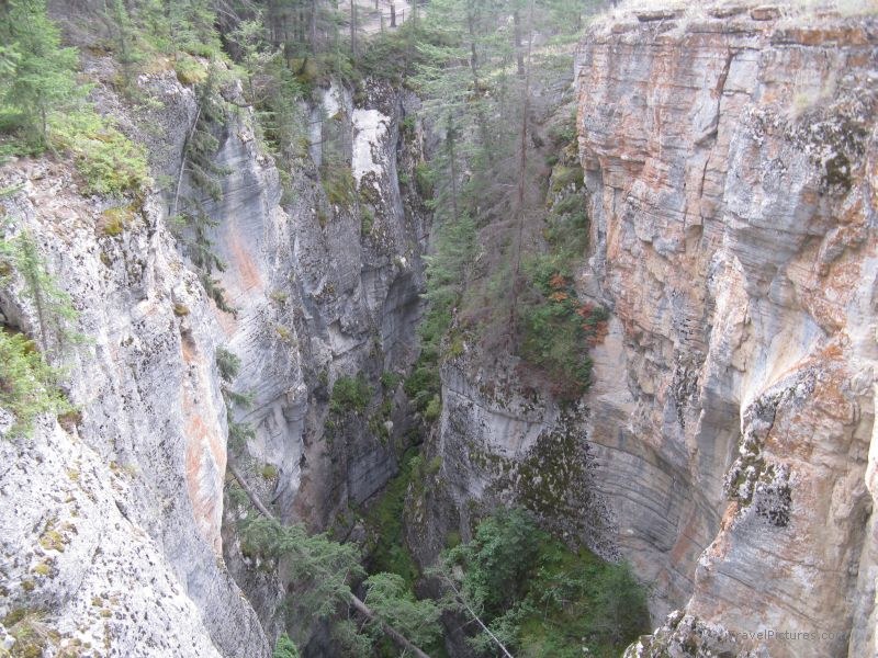 Jasper national park Maligne canyon