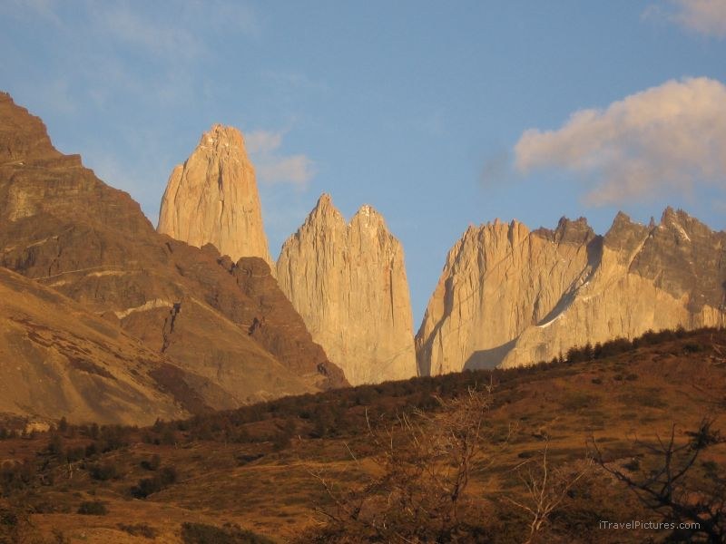 Torres del Paine national park tower towers morning