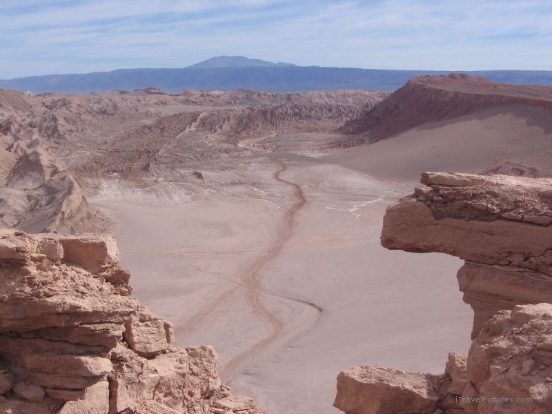 San Pedro de Atacama valley road desert
