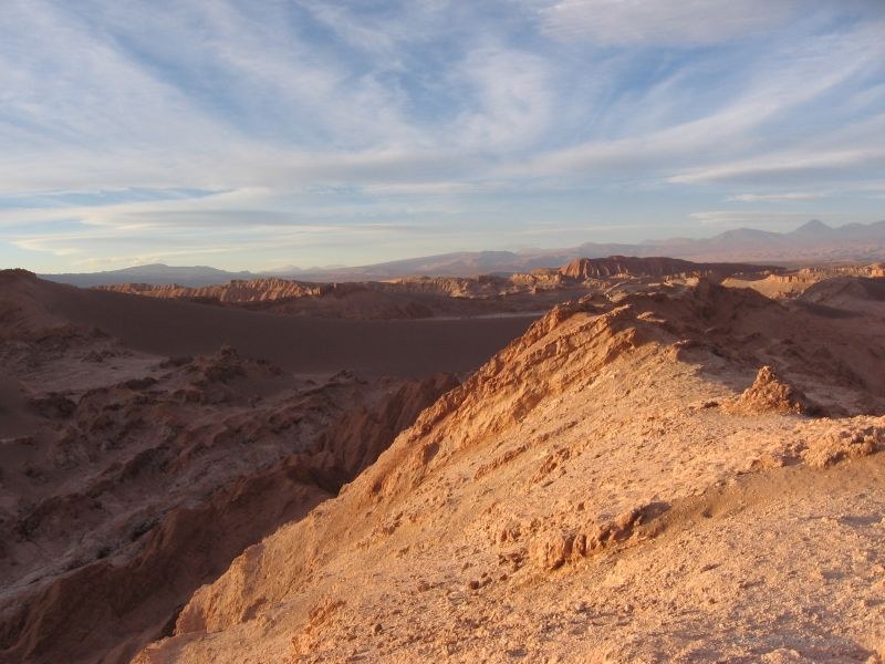 San Pedro de Atacama Valle de la luna valley desert