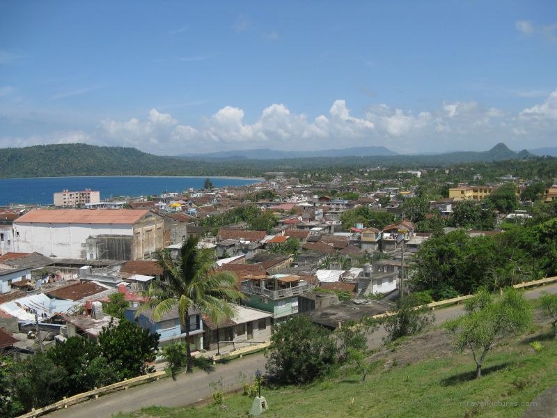 Baracoa town view viewpoint