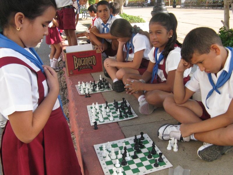 Trinidad chess girl boy children