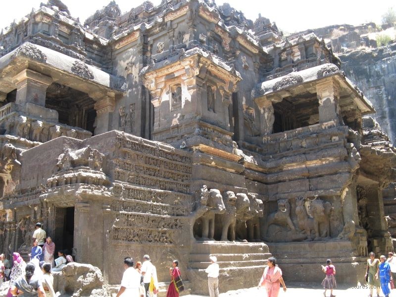 Ellora caves Kailasa temple 16