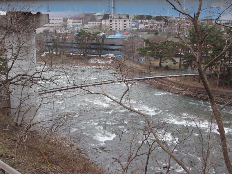 Minakami river bridge