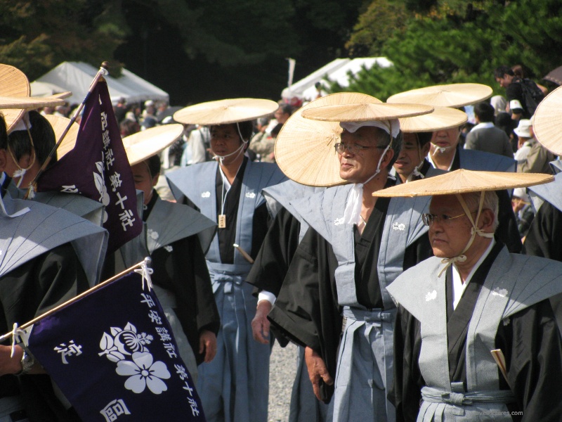 arade kyoto men hat hats traditional Jidai Matsuri 22 October