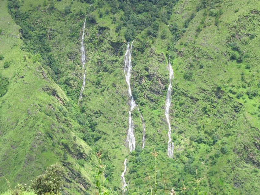 reen waterfall