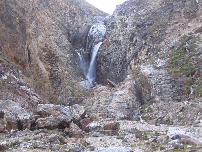 waterfall Huayhuash