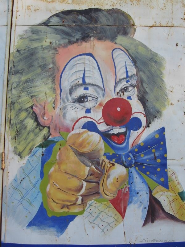 circus painting art clown