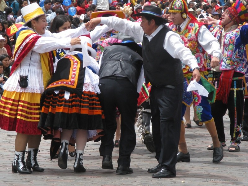 Cusco traditional parade festival dance dancing