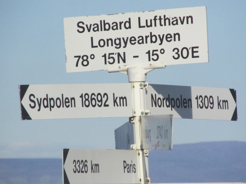 ign kilometer Longyearbyen