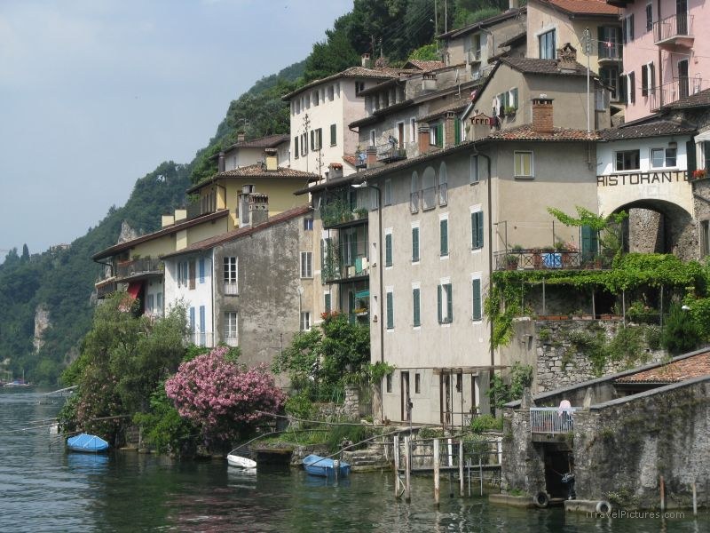 Gandria Lago di Lugano lake town building