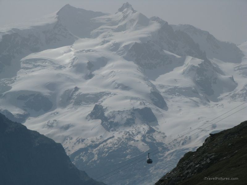 mountain mountains gondola glacier