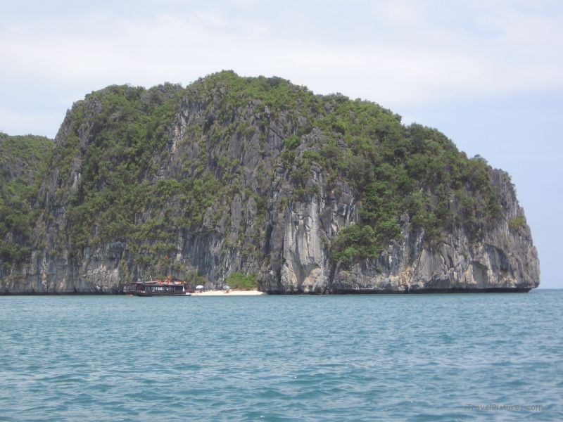 beach limestone island