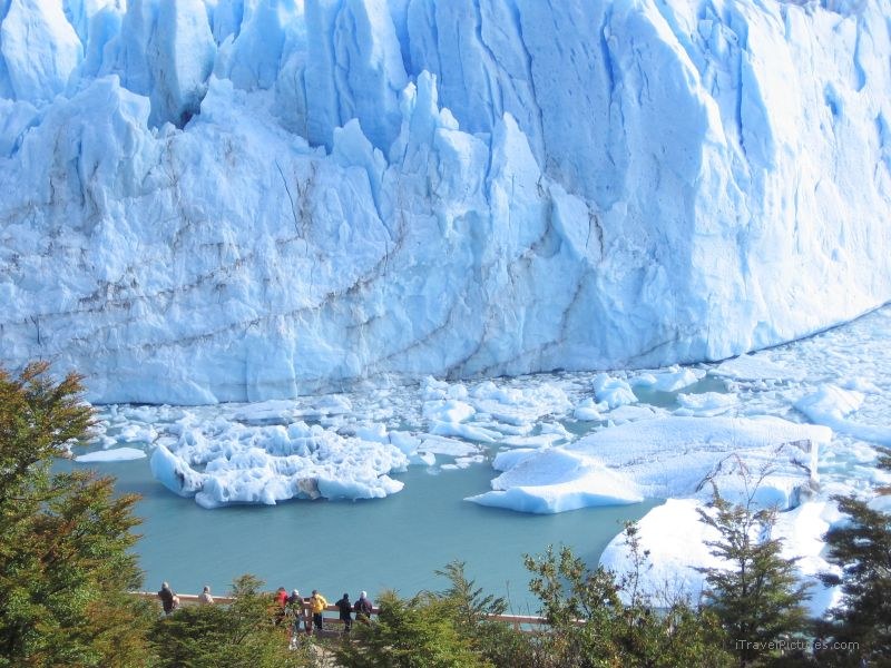 Perito Moreno glacier ice iceberg