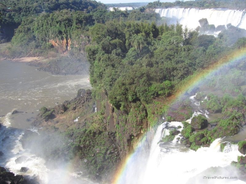 Iguazú waterfall iguazu Circuito Superior rainbow