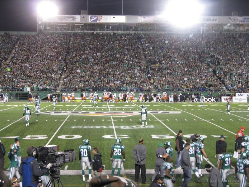 Regina Saskatchewan Roughriders sport crowd football