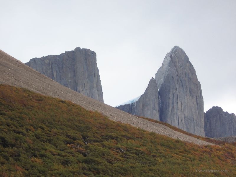 Torres del Paine national park Valle Frances