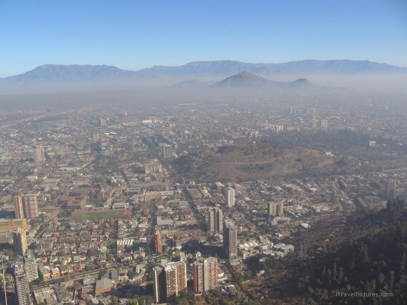 Santiago view viewpoint city