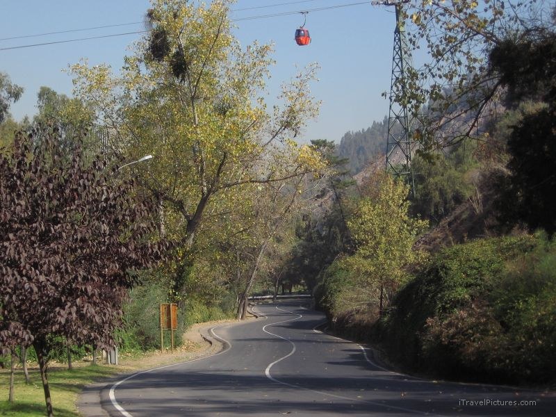 Santiago road gondola curvey