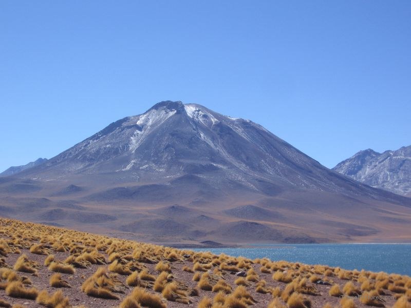 San Pedro de Atacama Altiplano lake volcano Miscanti
