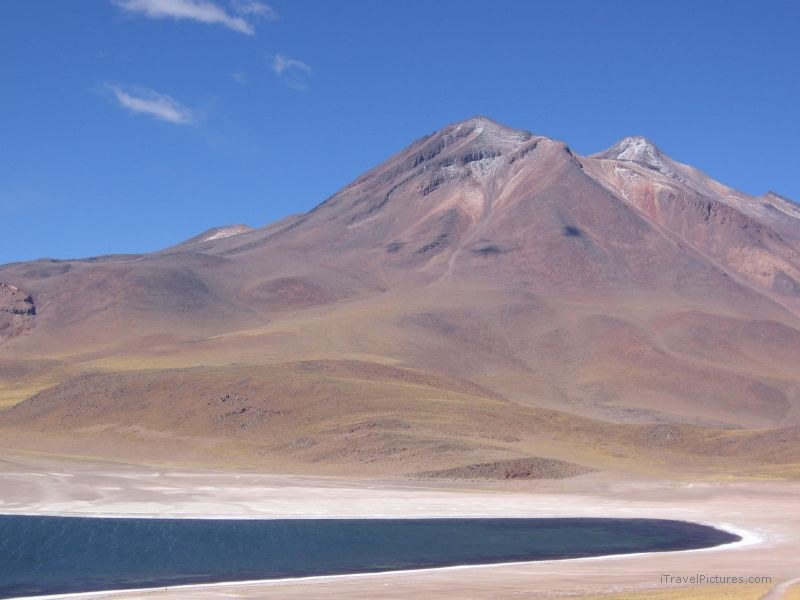 San Pedro de Atacama Altiplano lake volcano Laguna Miscanti