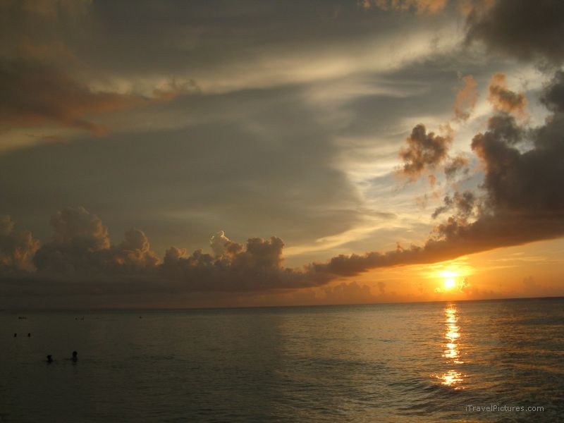 Varadero sunset beach cloud clouds