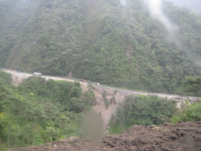 road cliff
