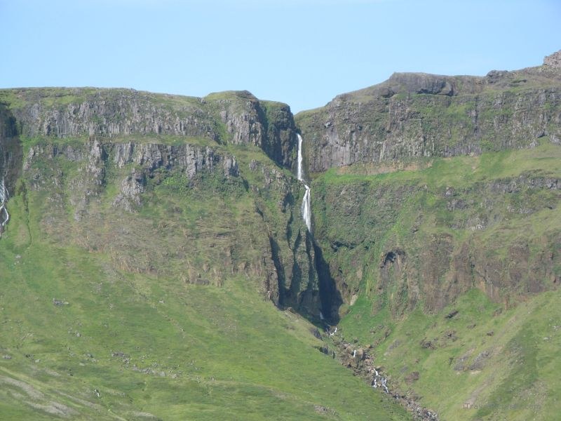 waterfall cliff cliffs