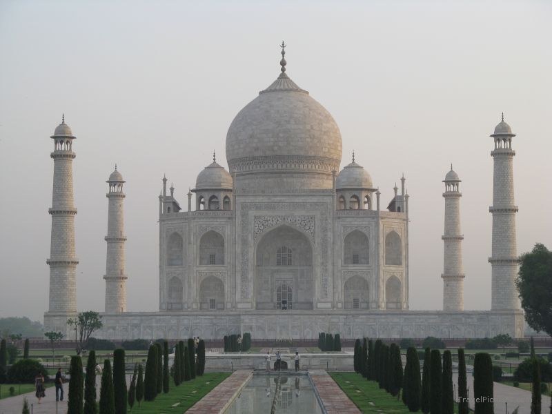 Agra Taj Mahal marble mausoleum