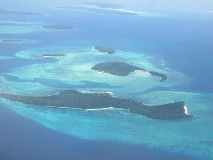 sland islands aerial