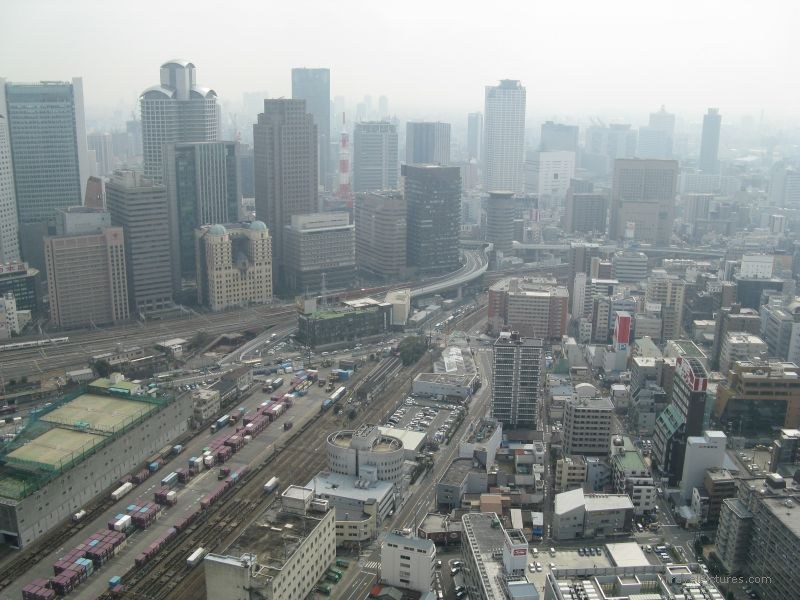 Osaka Umeda Sky Building view