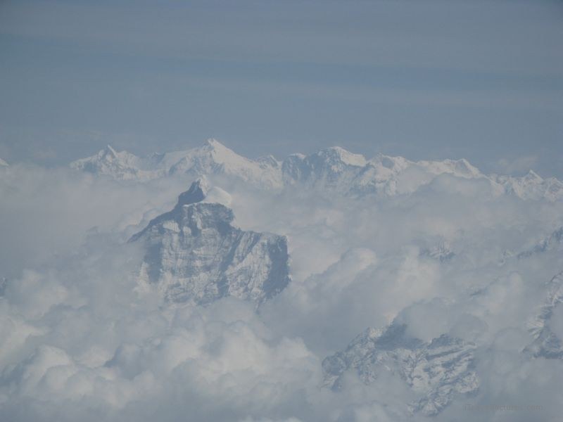 aerial plane mountain mountains cloud