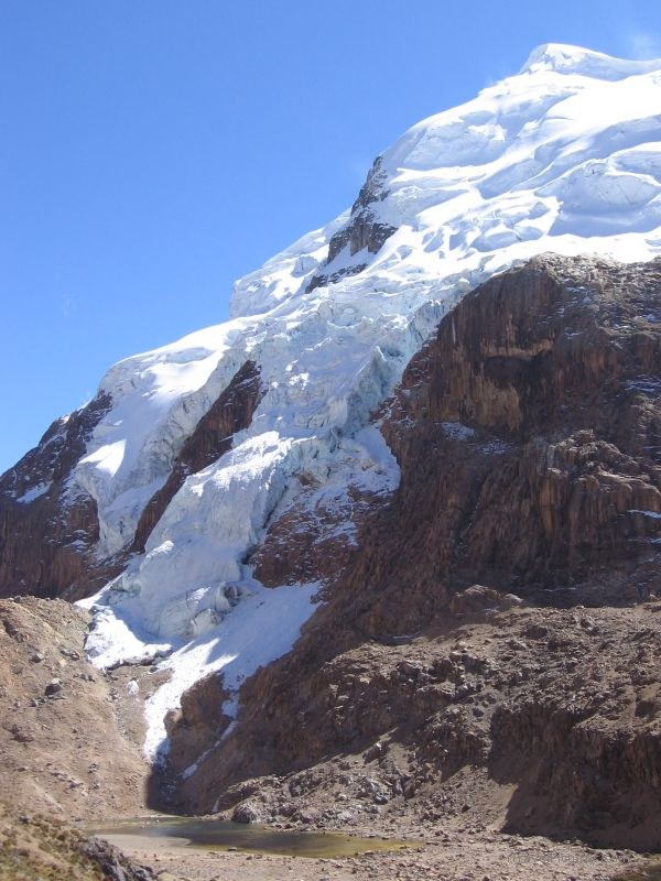 glacier mountain Huayhuash
