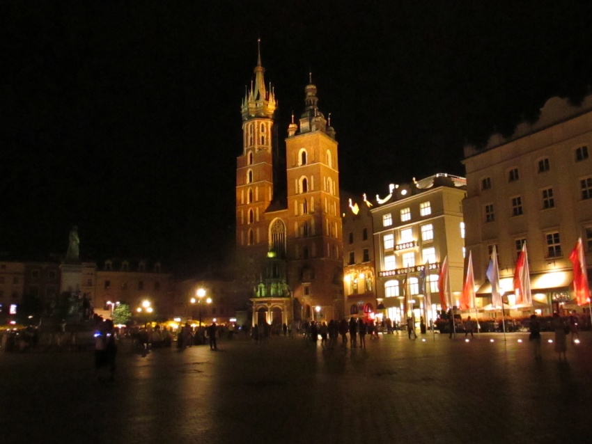 rakow church night plaza square