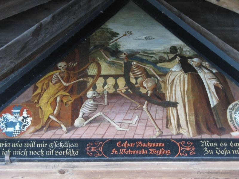 Lucerne painting skeleton