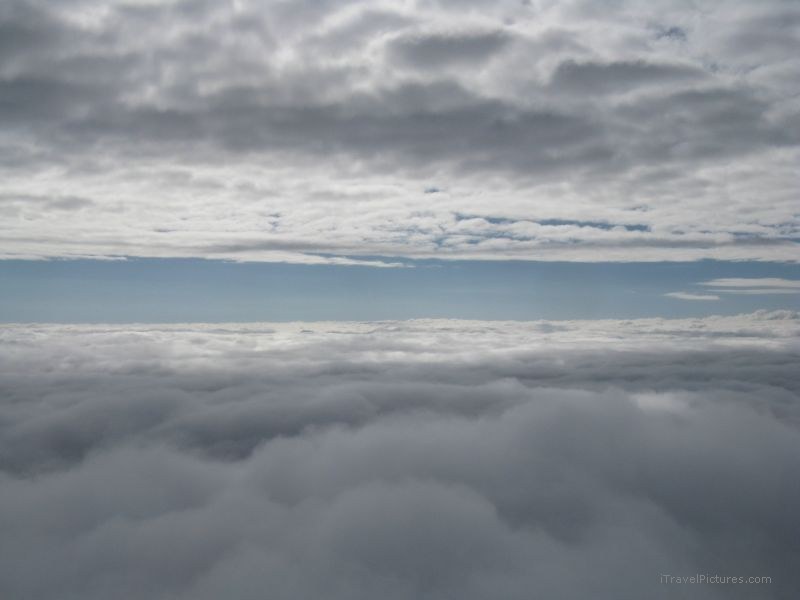 plane aerial cloud clouds