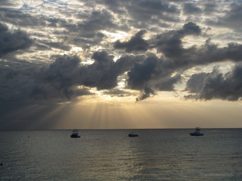 Nungwi  boat boats cloud clouds
